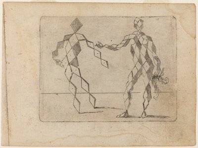 Z "Bizzarie di different Figures" od Giovanni Battista Bracelli