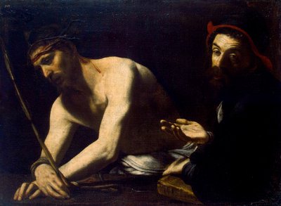 Kristus a Kaifáš, 1615-1620. od Giovanni-Battista Caracciolo