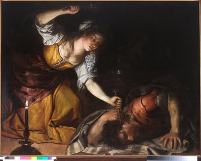 Jael a Sisera od Giovanni Battista Casoni or Casone