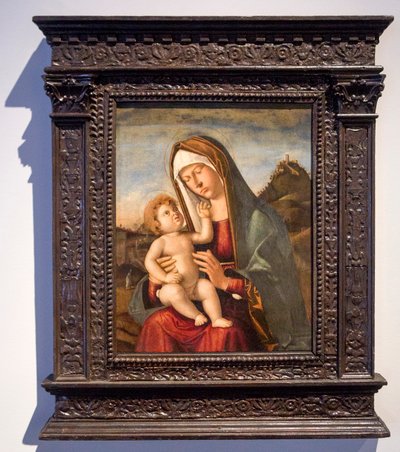 Madonna s dítětem (olej na plátně) od Giovanni Battista Cima da Conegliano