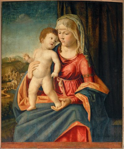 Panna s dítětem ... od Giovanni Battista Cima da Conegliano