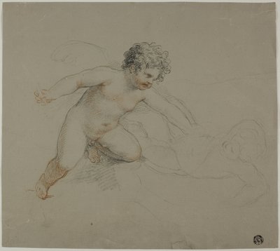 Boj dvou putti od Giovanni Battista Cipriani