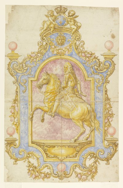 Nástěnná dekorace pro Cosimo III de 
