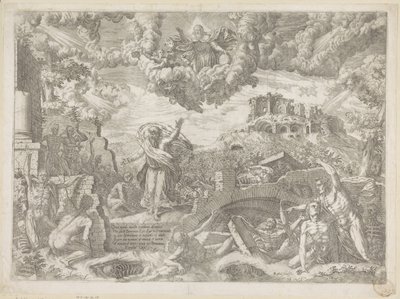 Ezechielova vize od Giovanni Battista Fontana