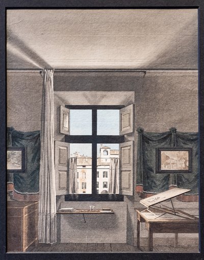 Malířský ateliér v Parmě od Giovanni Battista Gubernatis
