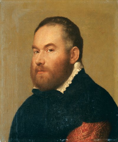 Portrét gentlemana (olej na plátně) od Giovanni Battista Moroni