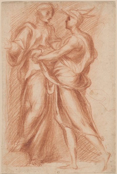 Merkur a Aglauros od Giovanni Battista Naldini