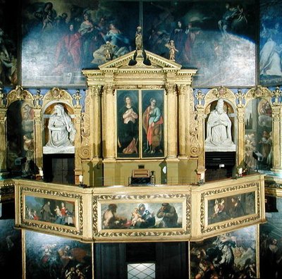 Pohled na varhany, 1615 od Giovanni Battista Novello