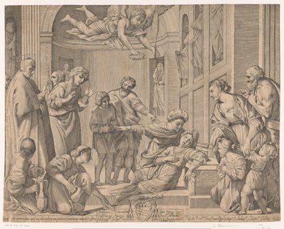 Smrt svaté Cecílie od Giovanni Battista Pasqualini