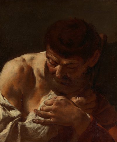 Busta muže Saint Matthias, ca. 1715-20. od Giovanni Battista Piazzetta