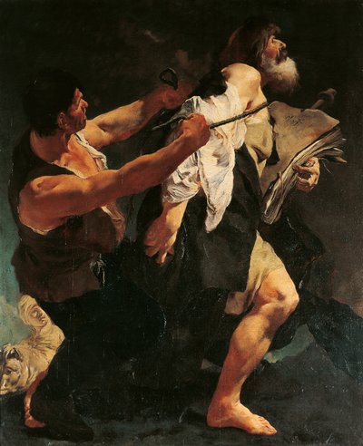 Umučení svatého Jakuba od Giovanniho Battisty Piazzetty od Giovanni Battista Piazzetta