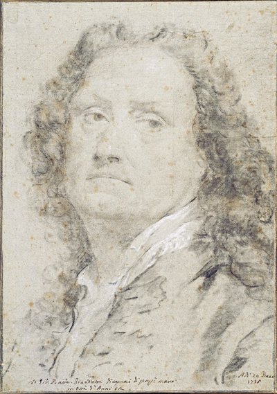 Autoportrét, 1735 od Giovanni Battista Piazzetta