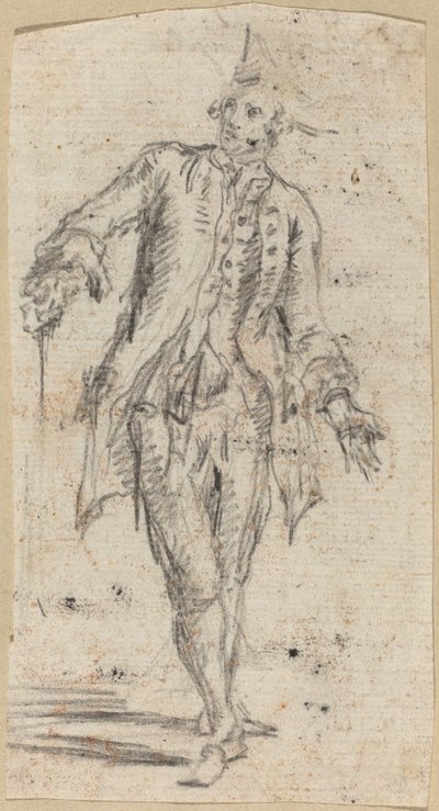 Gentleman s vycházkovou holí od Giovanni Battista Piranesi