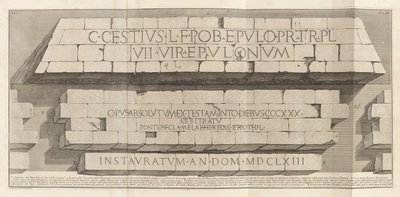 Antichit? romane (Římské starožitnosti), sv. III od Giovanni Battista Piranesi