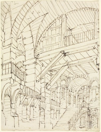 Architektonické studie od Giovanni Battista Piranesi