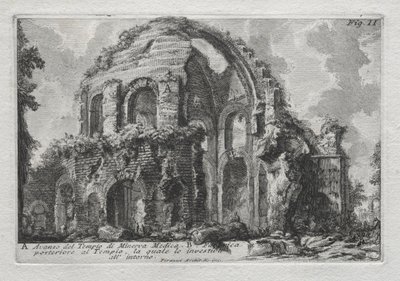 Avanzo del Tempio di Minerva Medica von Giovanni Battista Piranesi