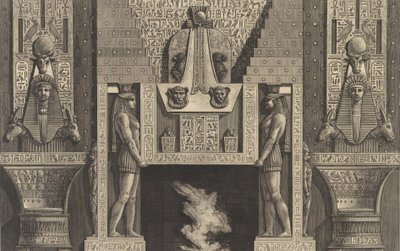 Komín v egyptském stylu..., 1769. od Giovanni Battista Piranesi