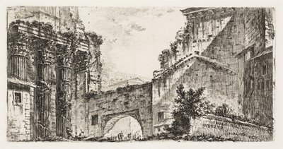 Forum des Augustus, Platte 15 aus Einige Ansichten von Triumphbögen und anderen Denkmälern von Giovanni-Battista Piranesi