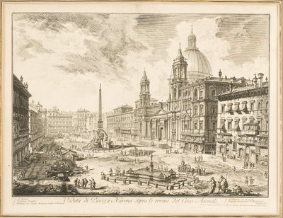 Piazza Navona, deska z 