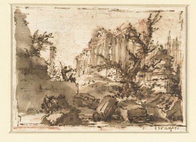 Římské ruiny od Giovanni Battista Piranesi