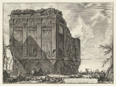 Tempel van Salus v Římě Starověký chrám běžně známý jako della Salute na Via d