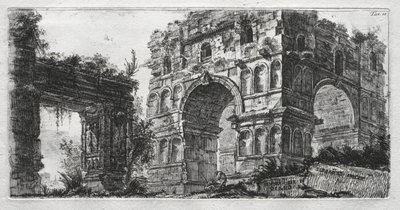 Dianin chrám. od Giovanni Battista Piranesi