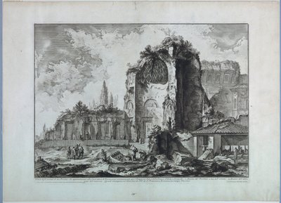 Venušin chrám v Římě od Giovanni-Battista Piranesi