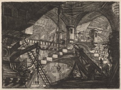 Oblouk s mušlí Ornament od Giovanni Battista Piranesi
