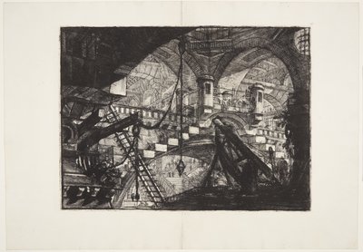 Oblouk s mušlí Ornament od Giovanni Battista Piranesi