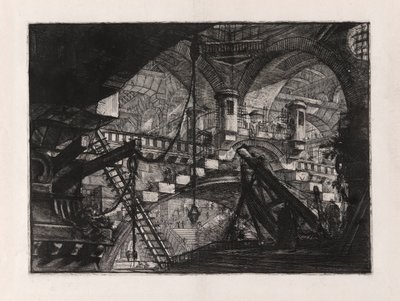 The Arch with a Shell Ornament, plate 11 from Carceri d od Giovanni Battista Piranesi