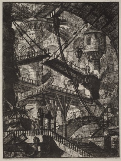 Padací most od Giovanni Battista Piranesi