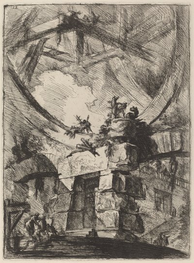 Obří kolo od Giovanni Battista Piranesi