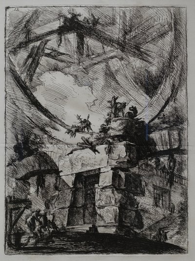Obří kolo od Giovanni Battista Piranesi
