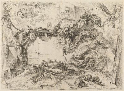 Monumentální deska od Giovanni Battista Piranesi