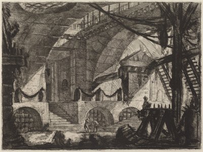 Sawhorse od Giovanni Battista Piranesi