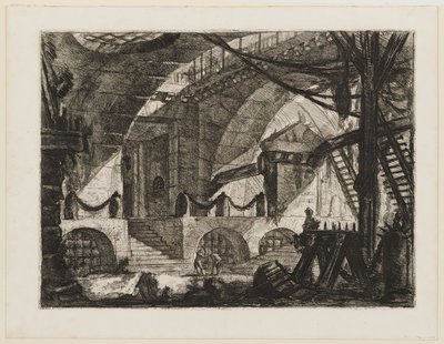 Kozlík na řezání od Giovanni Battista Piranesi
