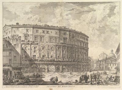 Marcellovo divadlo Marcellovo divadlo, ca. 1757. od Giovanni Battista Piranesi