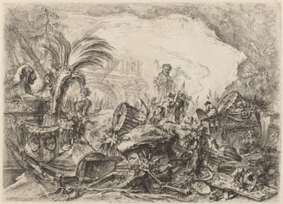 Vítězný oblouk od Giovanni Battista Piranesi