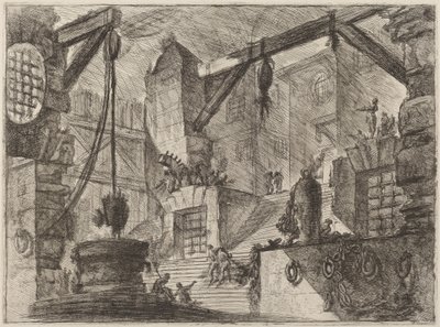 Studna od Giovanni Battista Piranesi