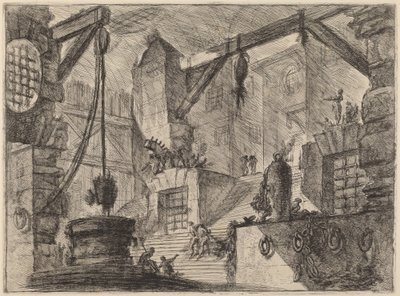 Studna od Giovanni Battista Piranesi