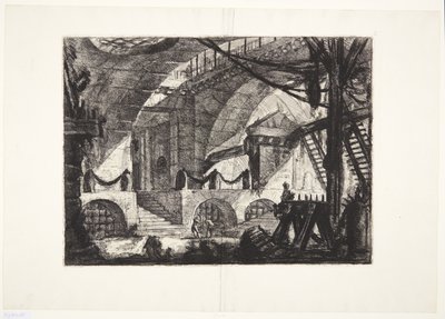 Pilařský kůň od Giovanni Battista Piranesi
