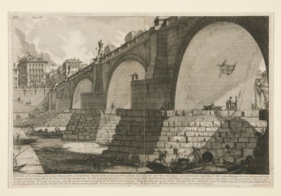 Pohled na most d od Giovanni Battista Piranesi