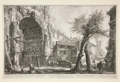 Pohled na od Giovanni Battista Piranesi