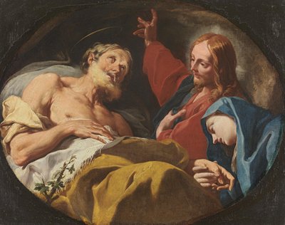 Der Tod des hl. Joseph od Giovanni Battista Pittoni