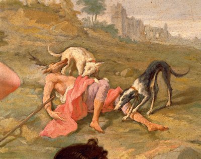 Diana a Actaeon od Giovanni Battista Pittoni