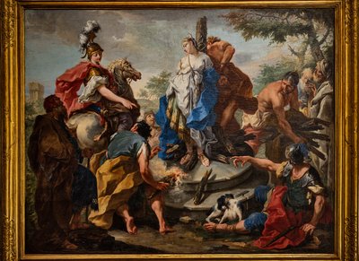 Olindo a Sophronia od Giovanni Battista Pittoni