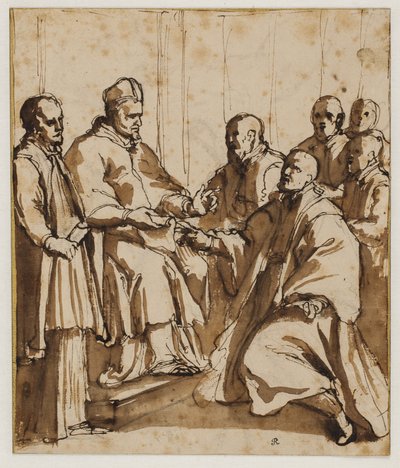 Papež Pavel V. vydává bulu „Vesmír vládne“. od Giovanni Battista Ricci