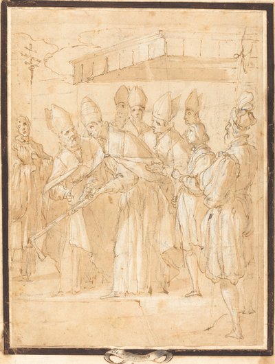 Založení Santa Maria Maggiore od Giovanni Battista Ricci