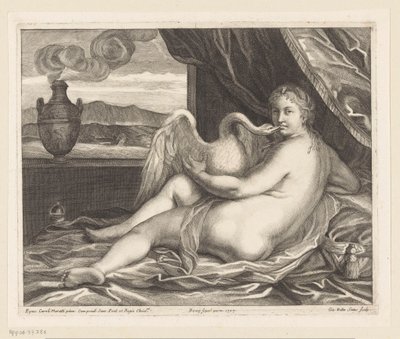 Leda a labuť od Giovanni Battista Sintes