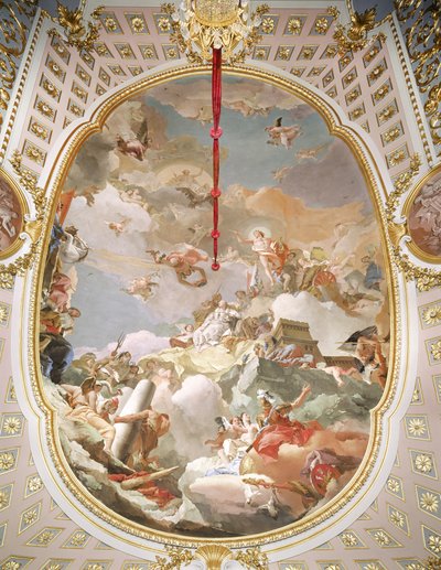 Apoteóza španělské monarchie od Giovanni Battista Tiepolo